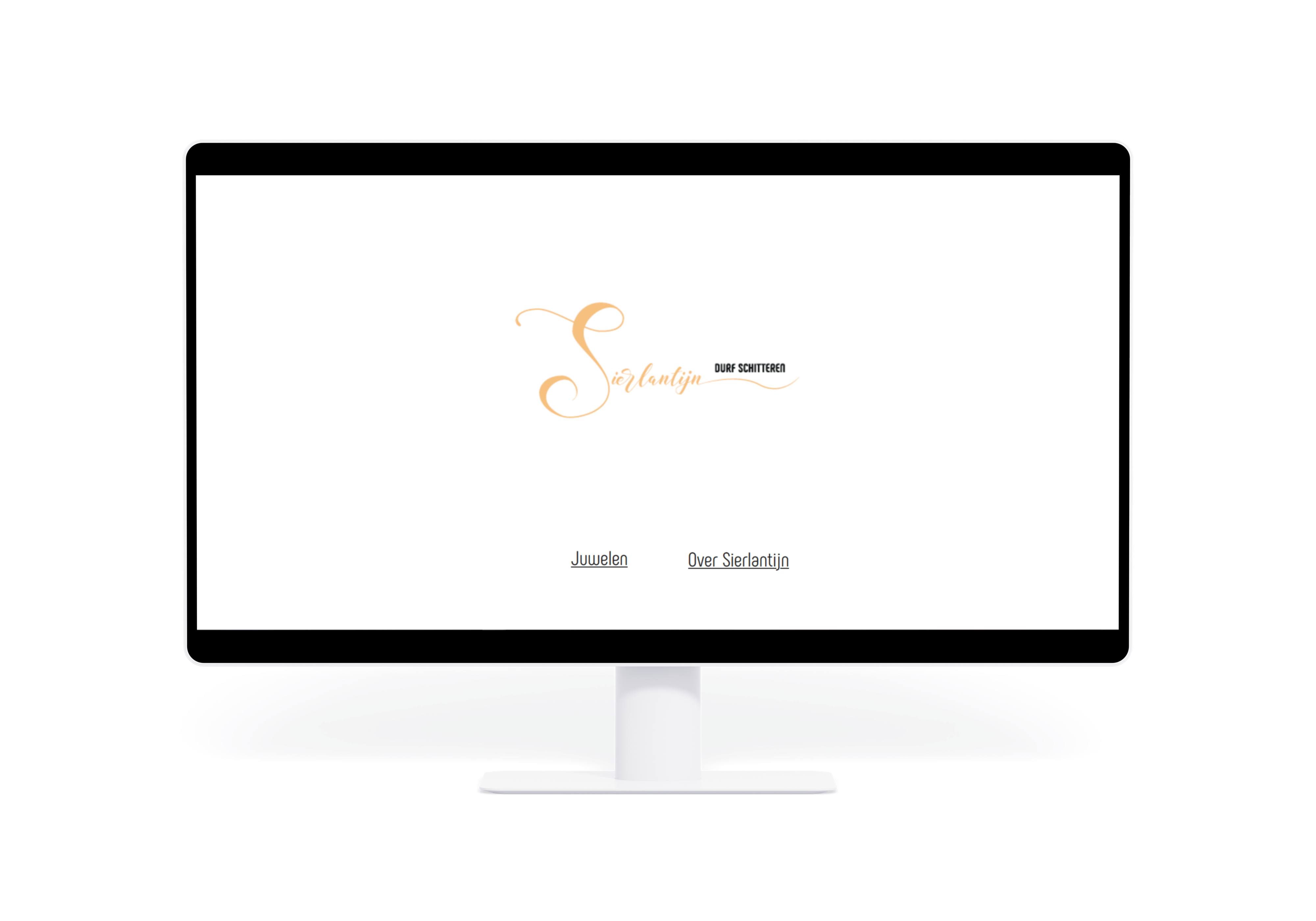 Desktop version of the Sierlantijn project homepage